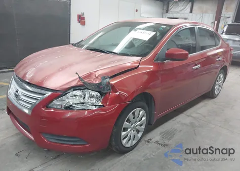 2014 Nissan Sentra Sv из США, поврежденный, VIN 3N1AB7AP6EY308275